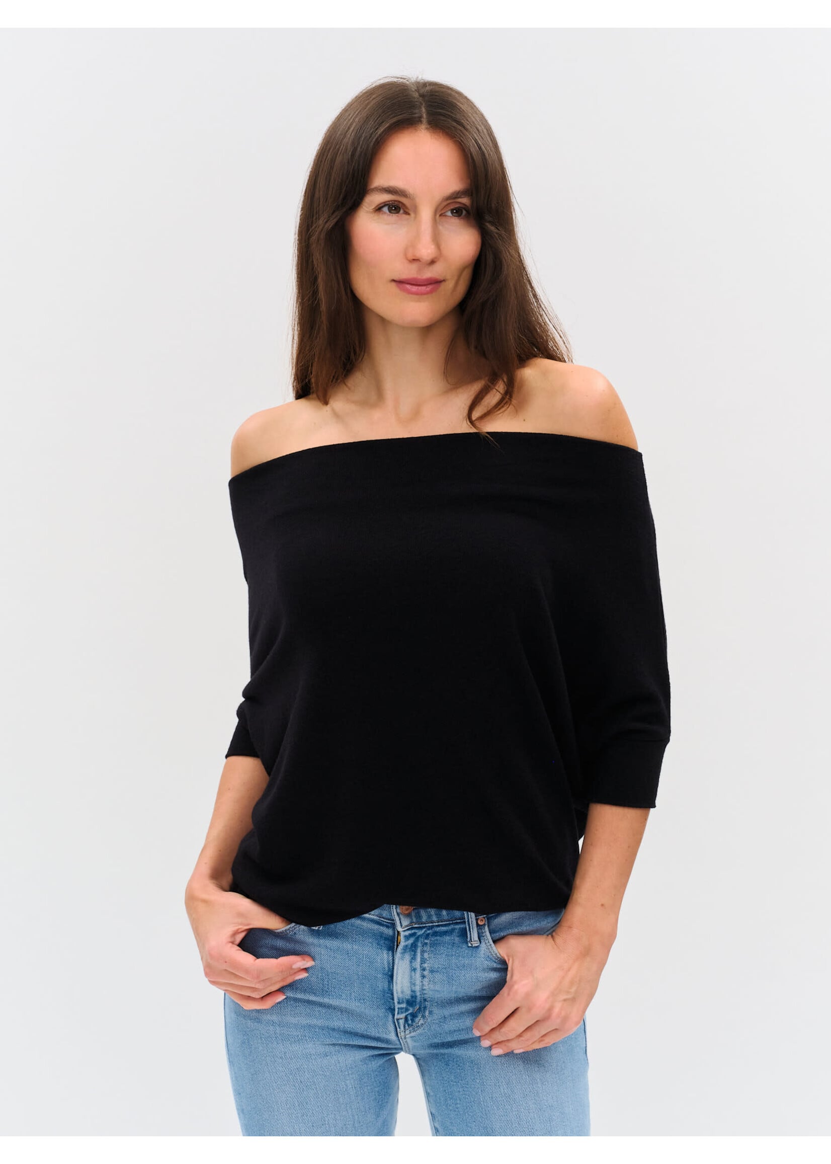 Six Fifty SF Anywhere Short Slv Top