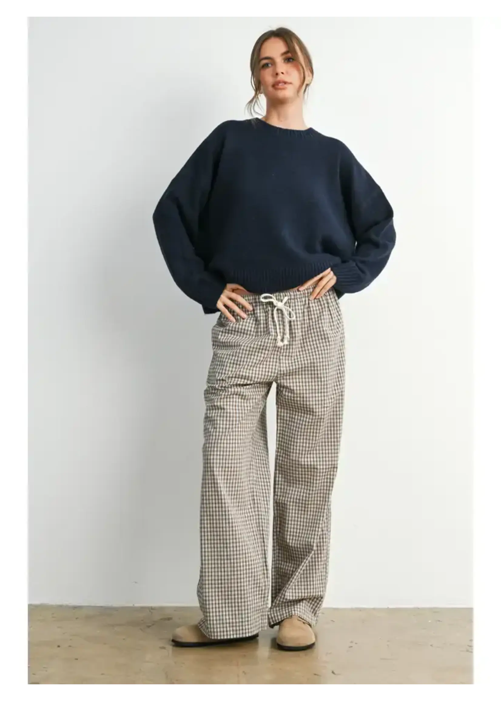 Buttermelon BM Tie Back Sweater