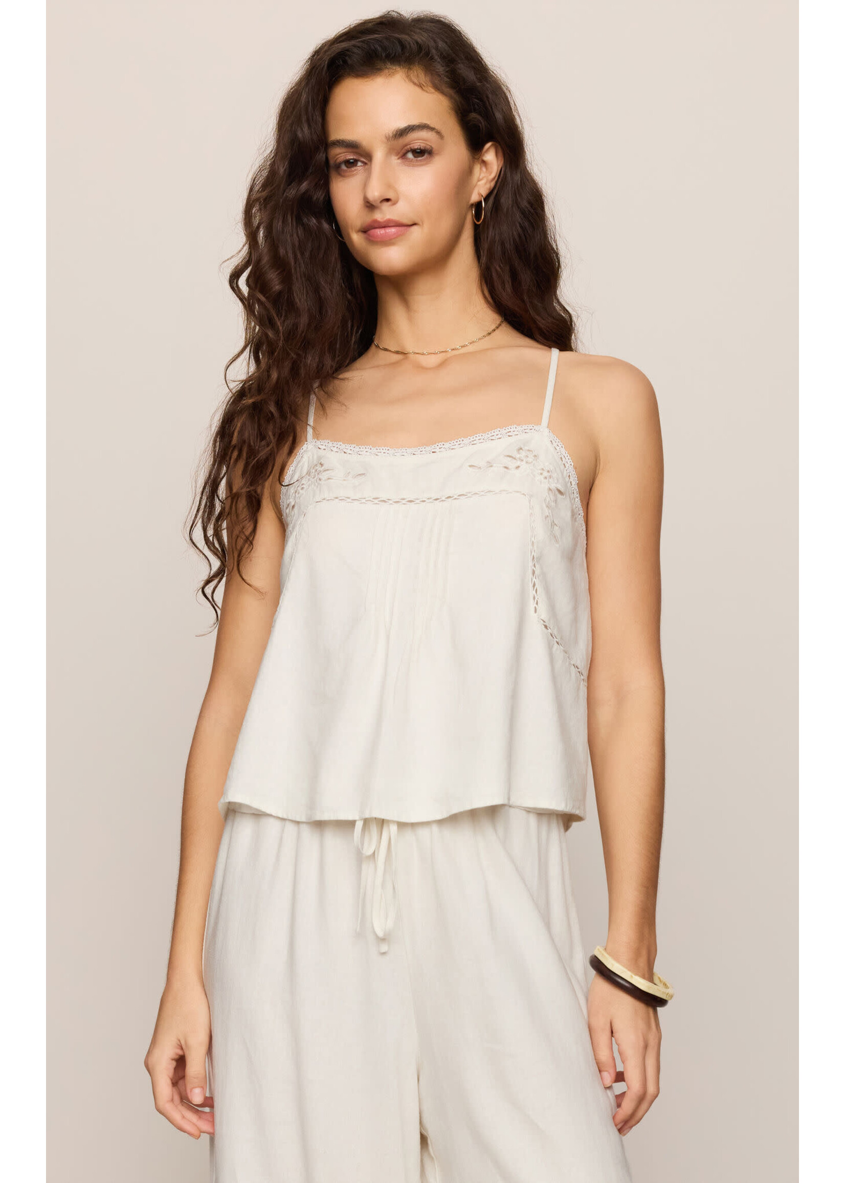 Z Supply ZS Lille Embroidered Tank