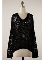 Miracle Crochet Open Knit Sweater