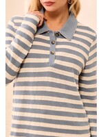 Tribal T L/S Whip Stitch Polo