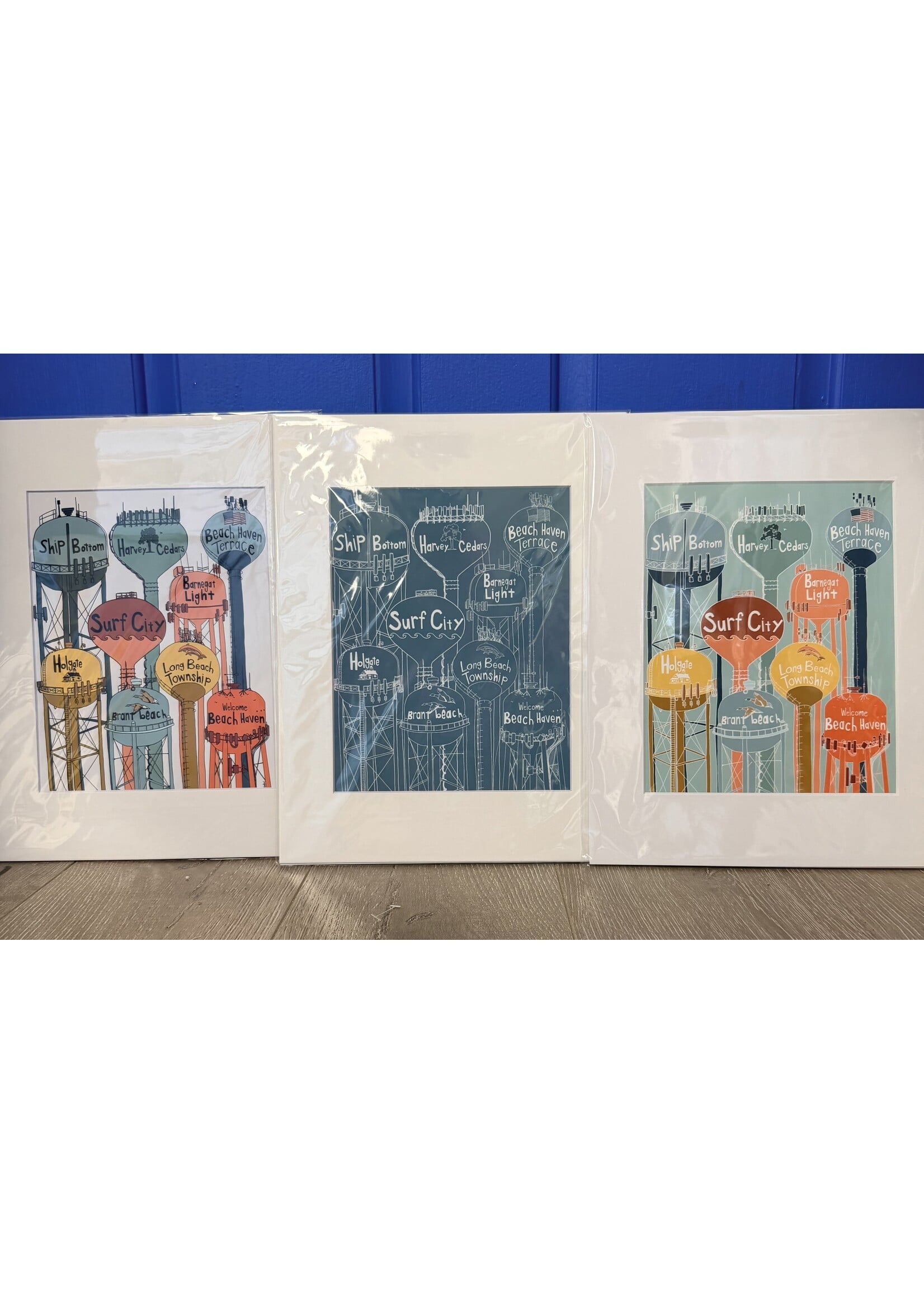 Katie Smith KS Watertower Art Print