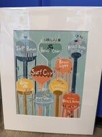 Katie Smith Watertower Art Print
