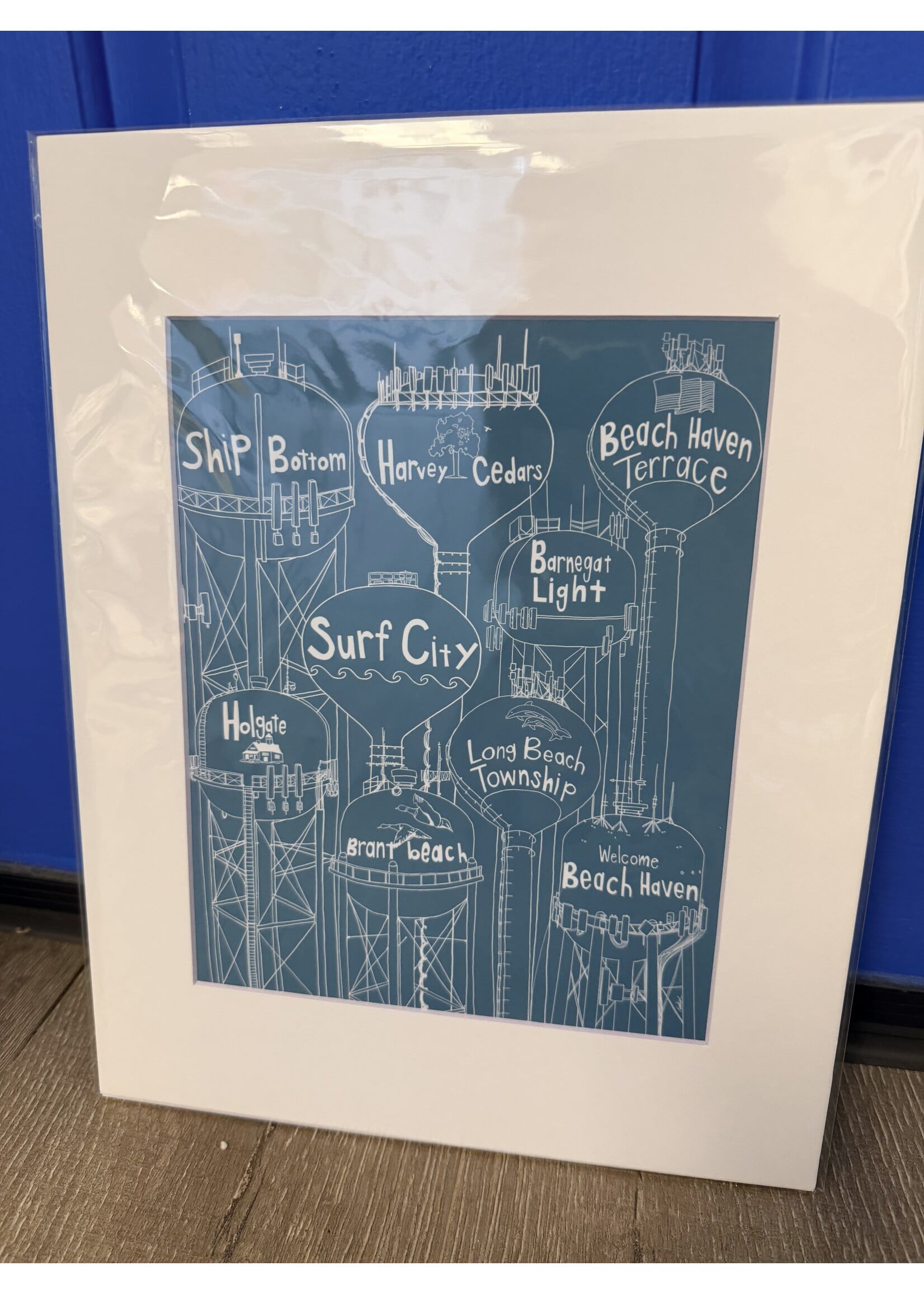 Katie Smith KS Watertower Art Print