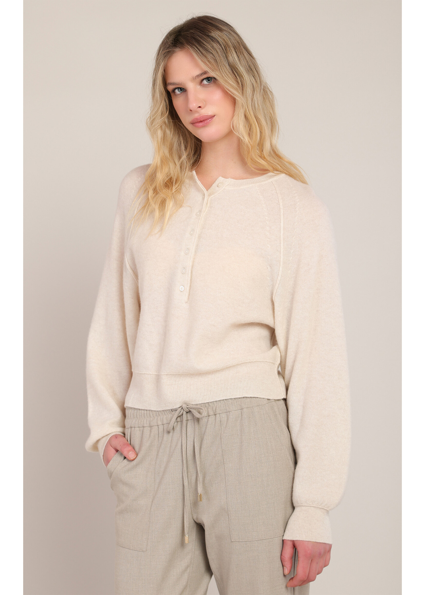 Dex Dex Henley Sweater