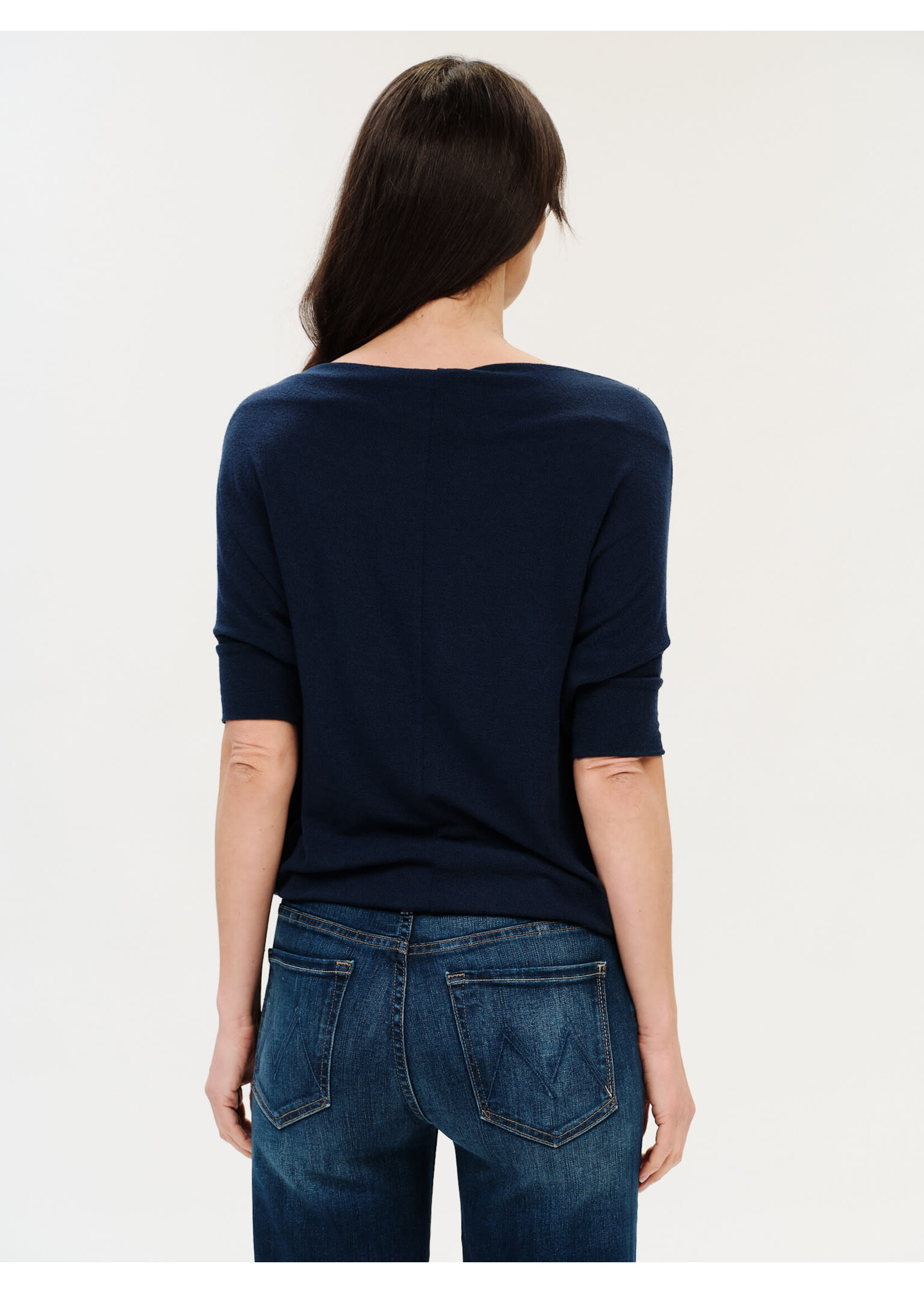 Six Fifty SF Anywhere Short Slv Top