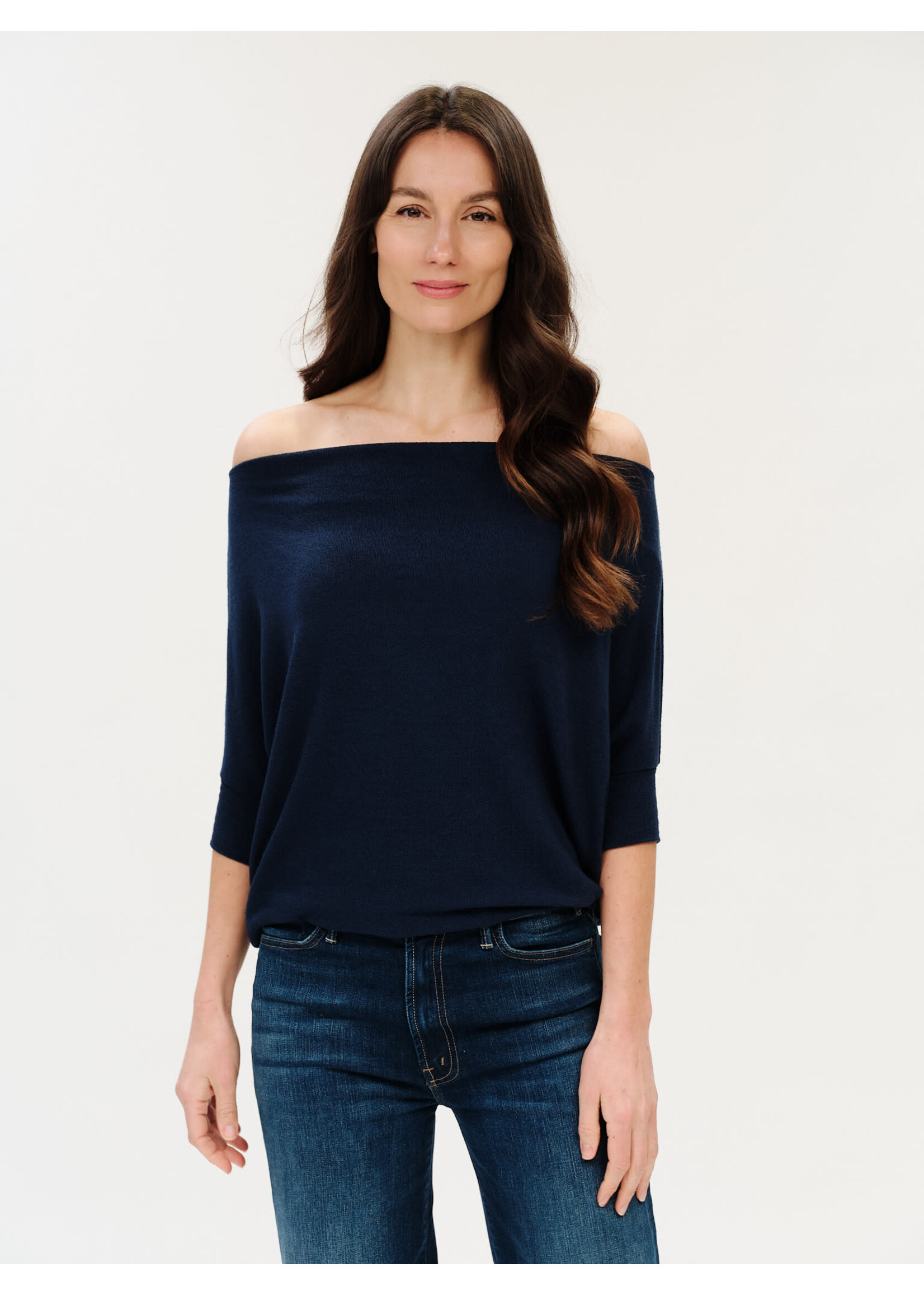Six Fifty SF Anywhere Short Slv Top