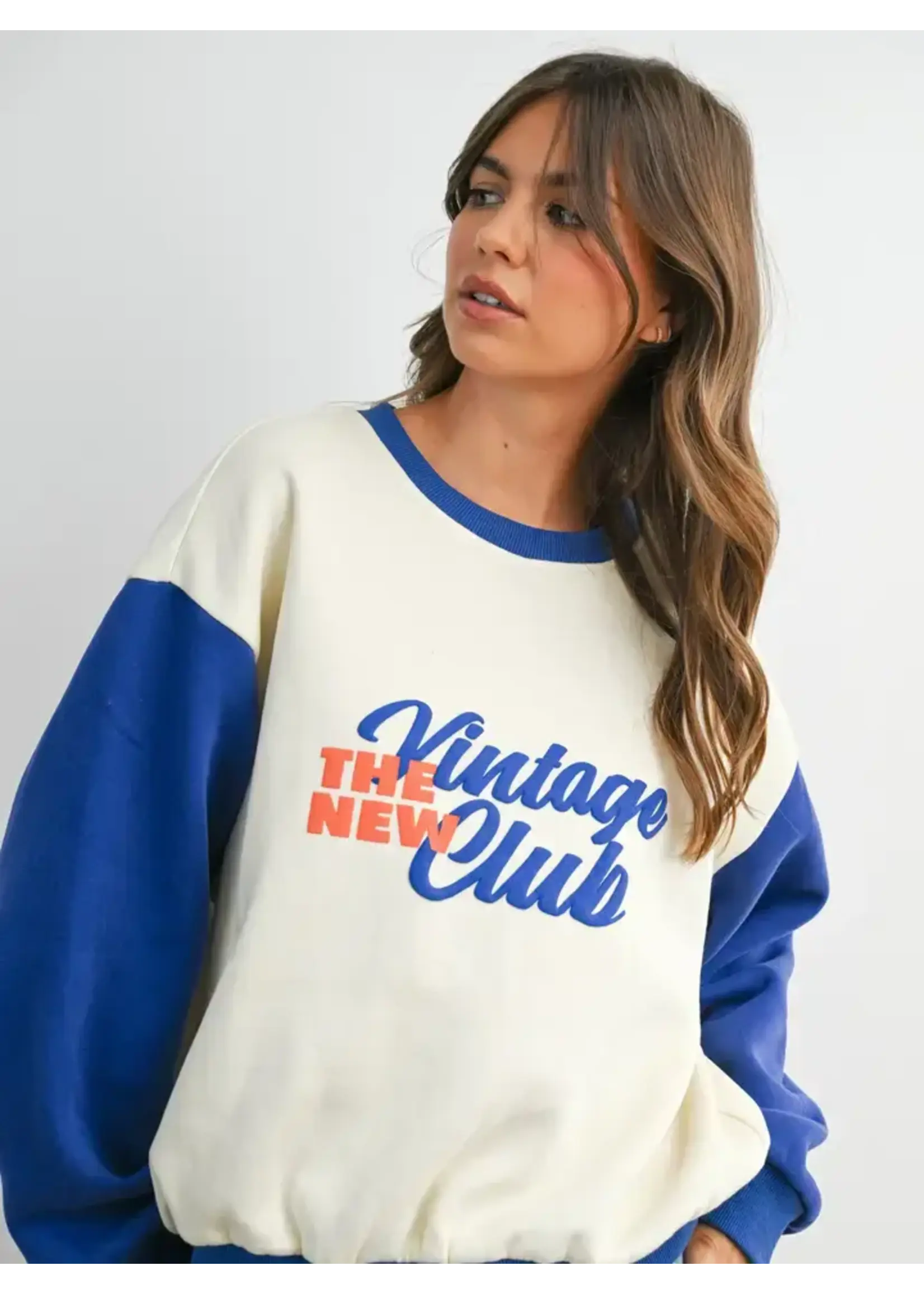 Buttermelon BM Printed Long Sleeve Crewneck