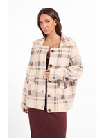 Sage The Label Lola Plaid Coat
