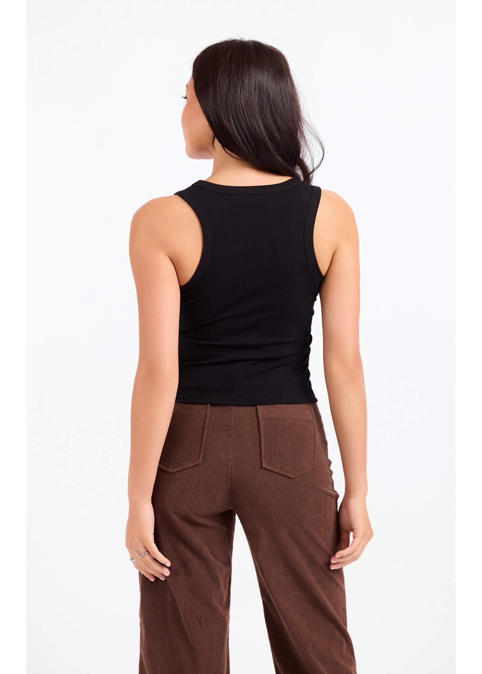 Sadie Sage SS Ruby Studded Knit Tank