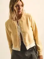 Promesa Two-Tone Layered Cardi