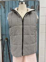 Hem & Thread HT Padded Striped Vest