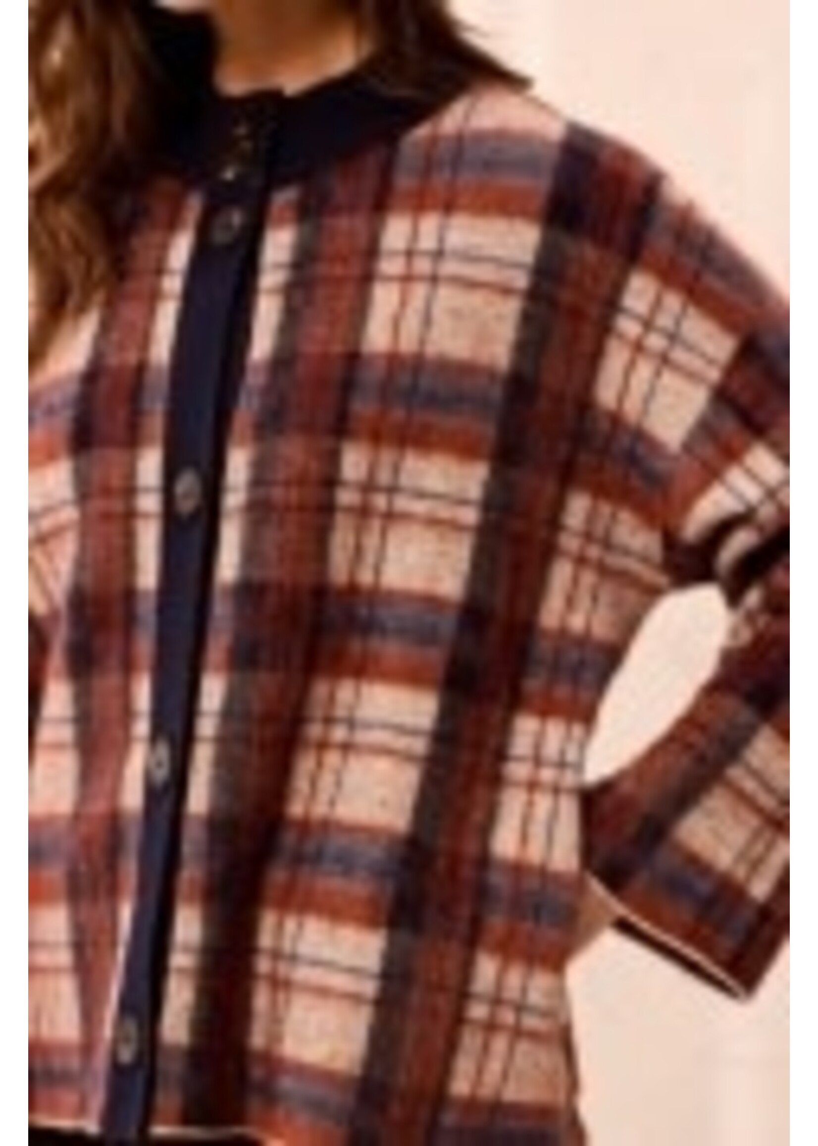 Tribal T L/S Mock Neck Sweater Cardi