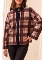 Tribal L/S Mock Neck Sweater Cardi