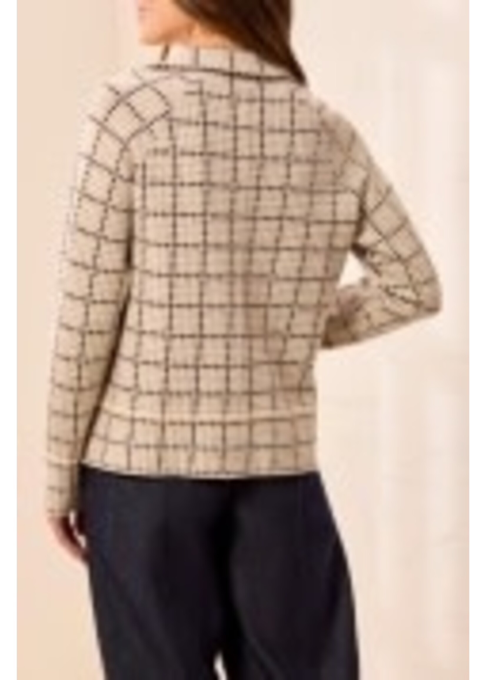 Tribal T L/S Sweater Cardigan