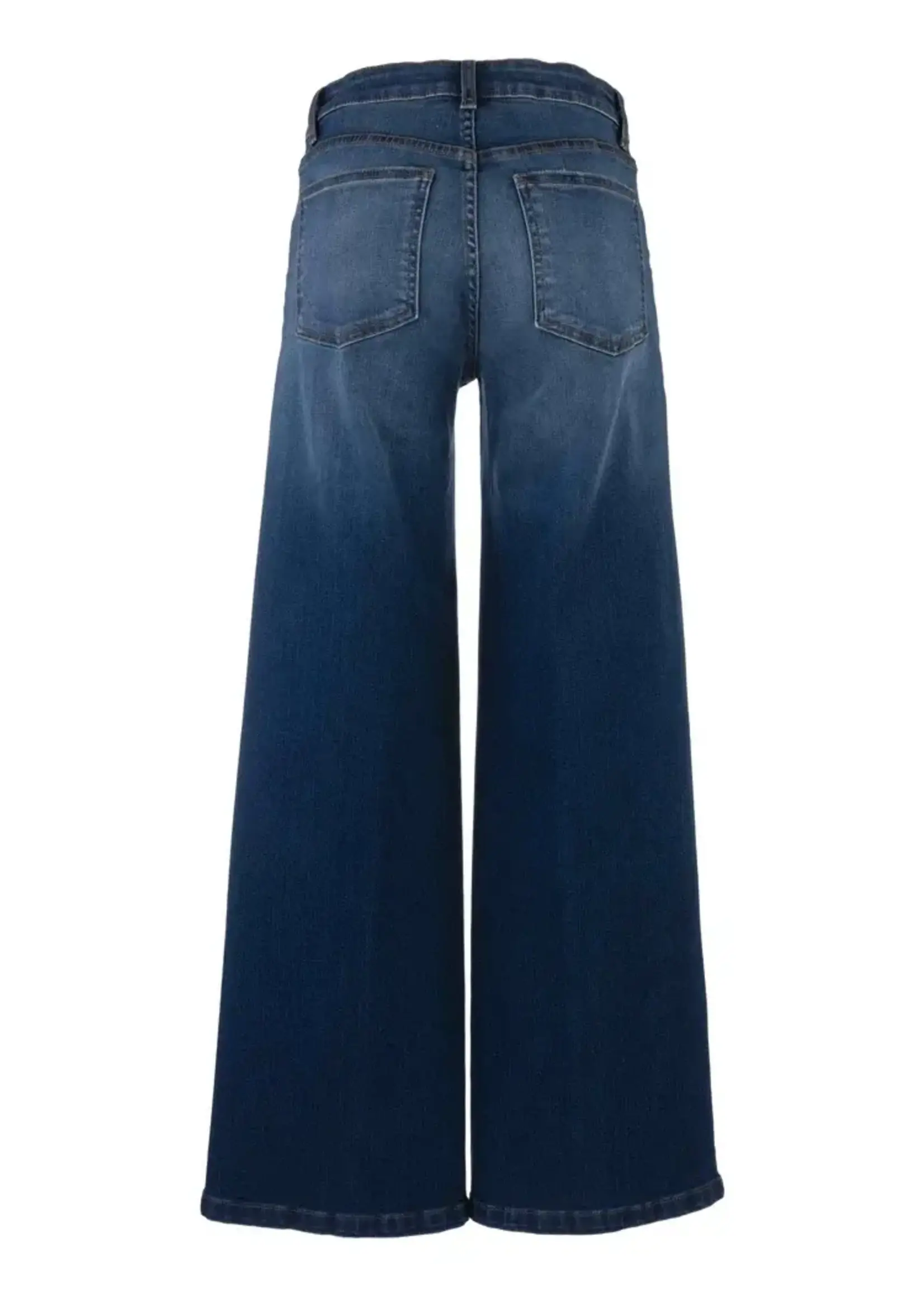 Kut Denim K High Rise Wide Frt Seam