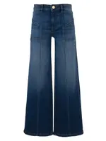 Kut Denim High Rise Wide Frt Seam