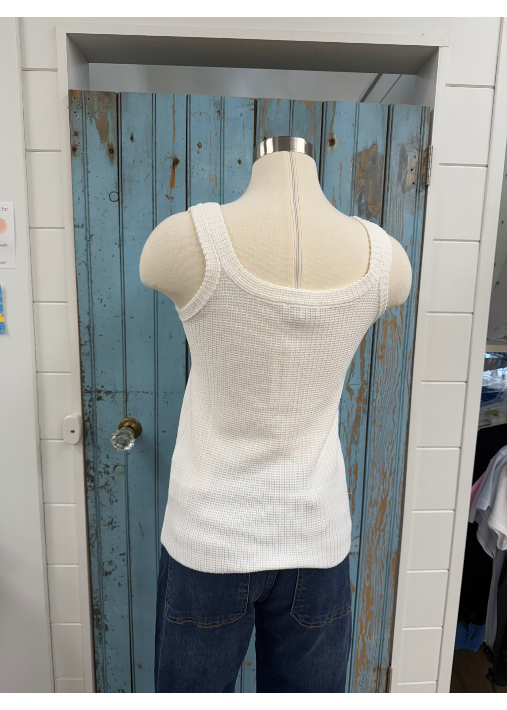 Dear John DJ Brooke Buttoned Tank