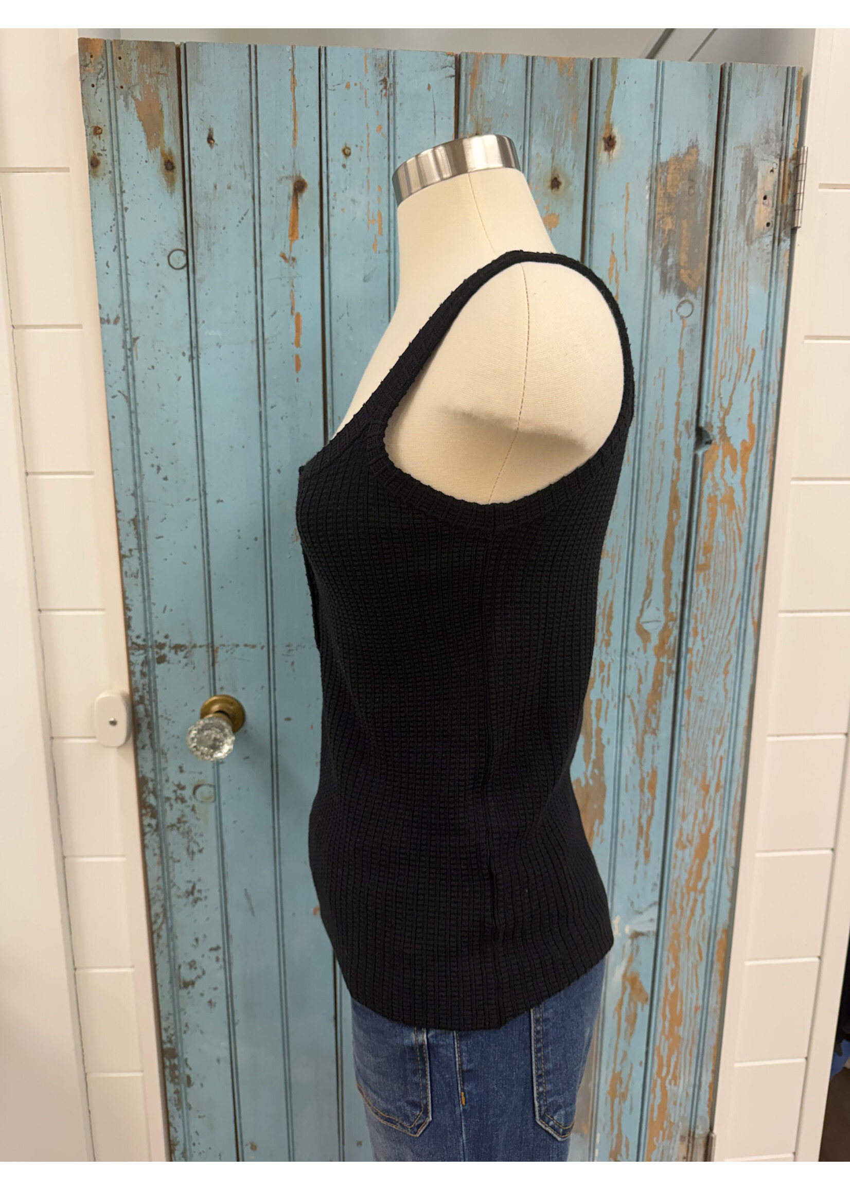 Dear John DJ Brooke Buttoned Tank
