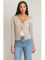 Dex Front Tie Cardigan