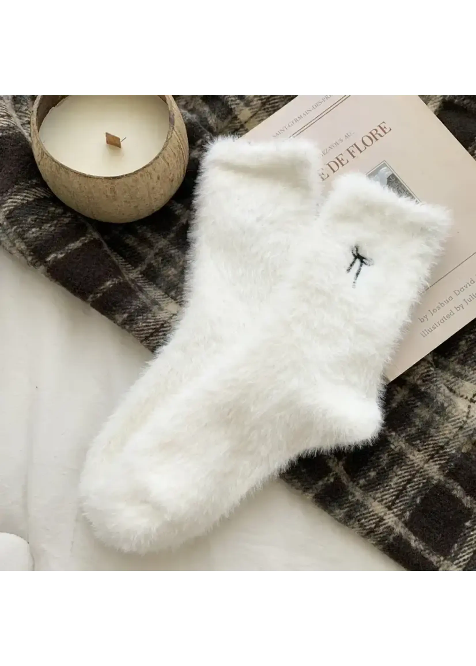 Accity AC Bow Embroidered Sock