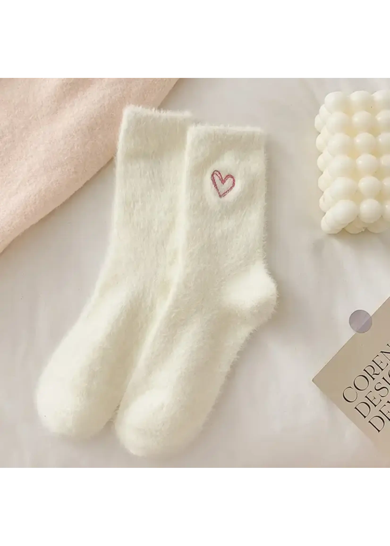 Accity ACHeart Fluffy Sock