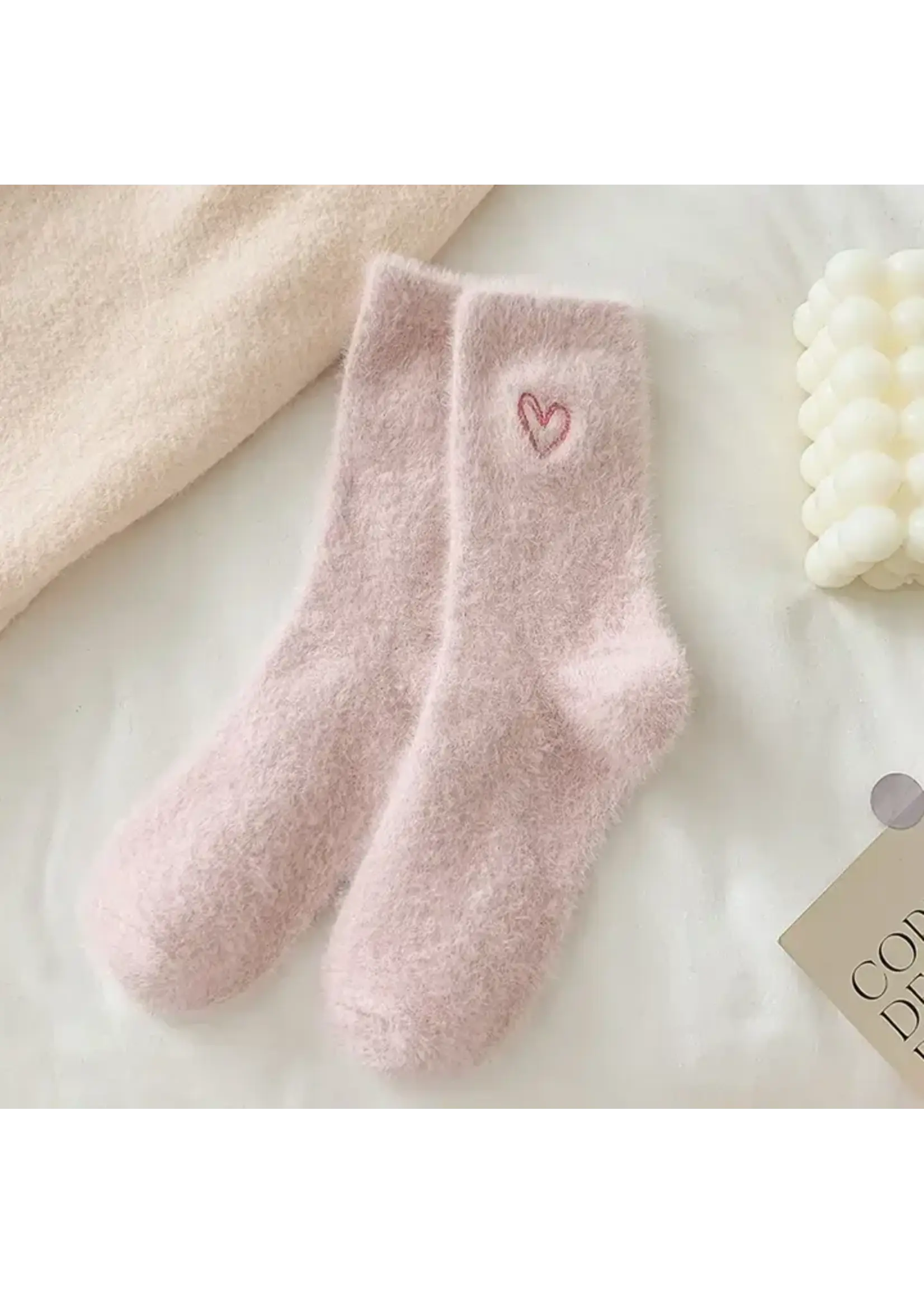 Accity ACHeart Fluffy Sock