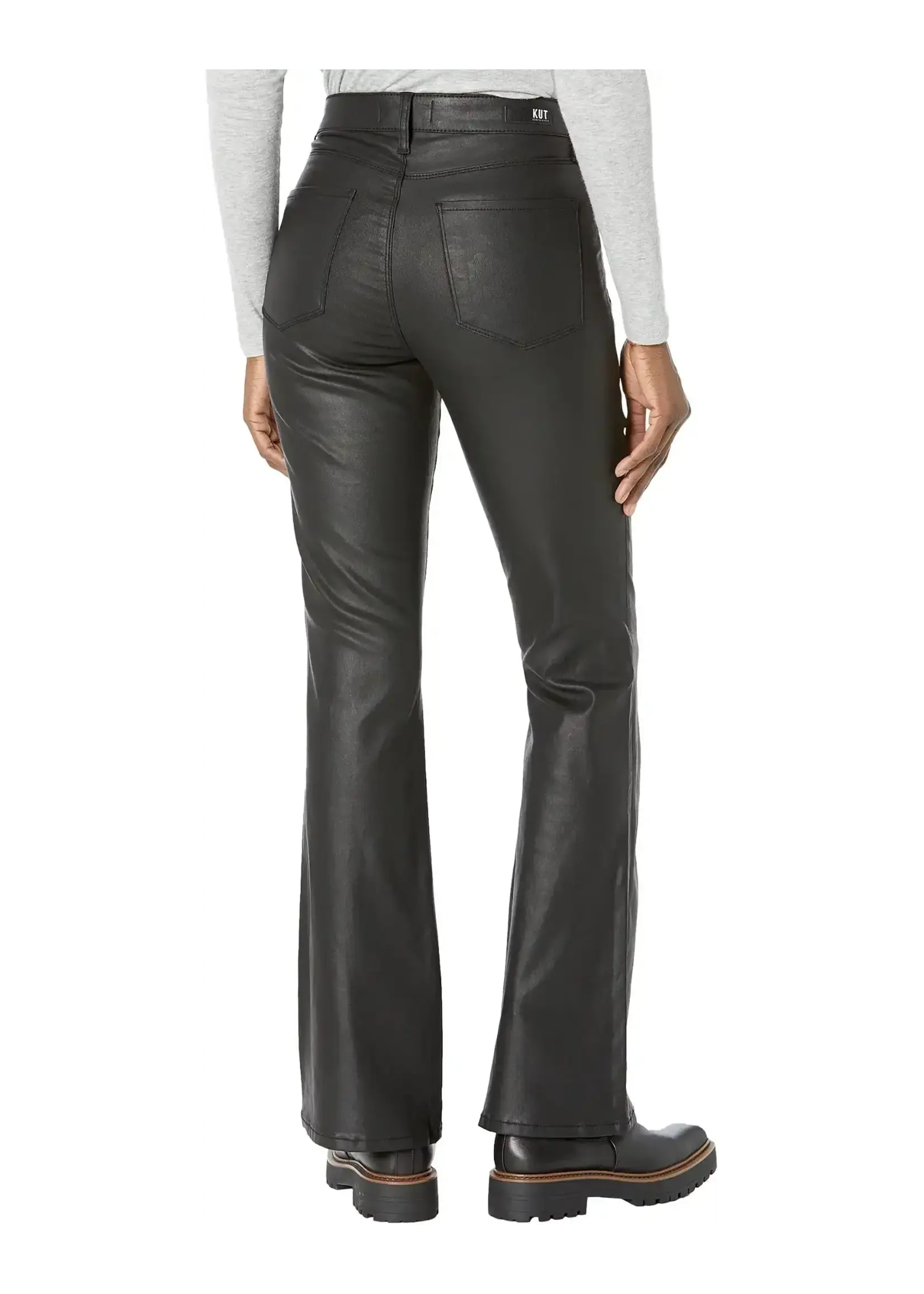 Kut Denim K Kelly High Rise Fab Ab Kick Fl