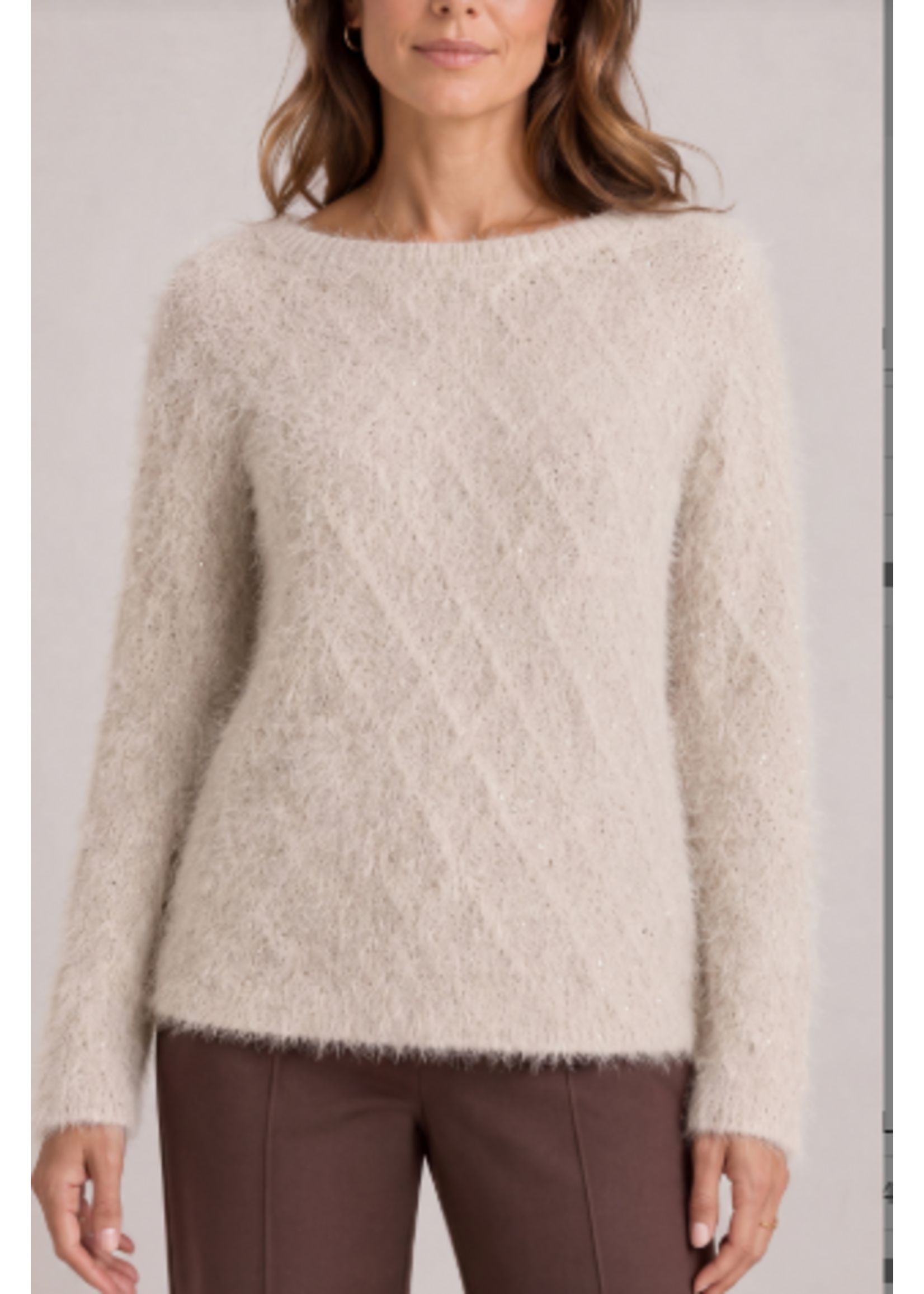 Liverpool LP Long Slv Boatneck Sweater
