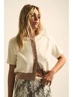 Promesa Knit Short Slv Cardgian