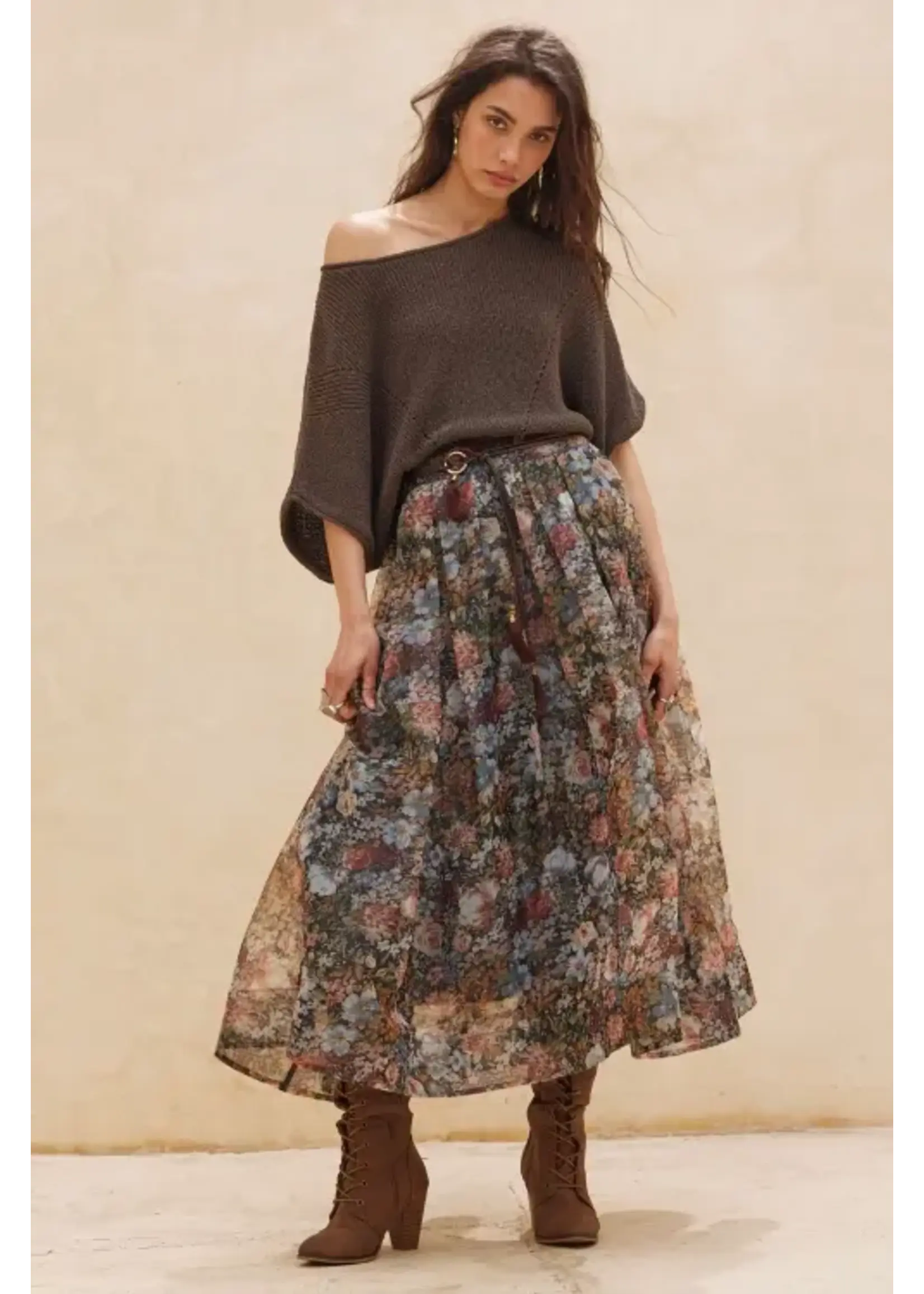 Promesa P Short Slv Pointelle Sweater