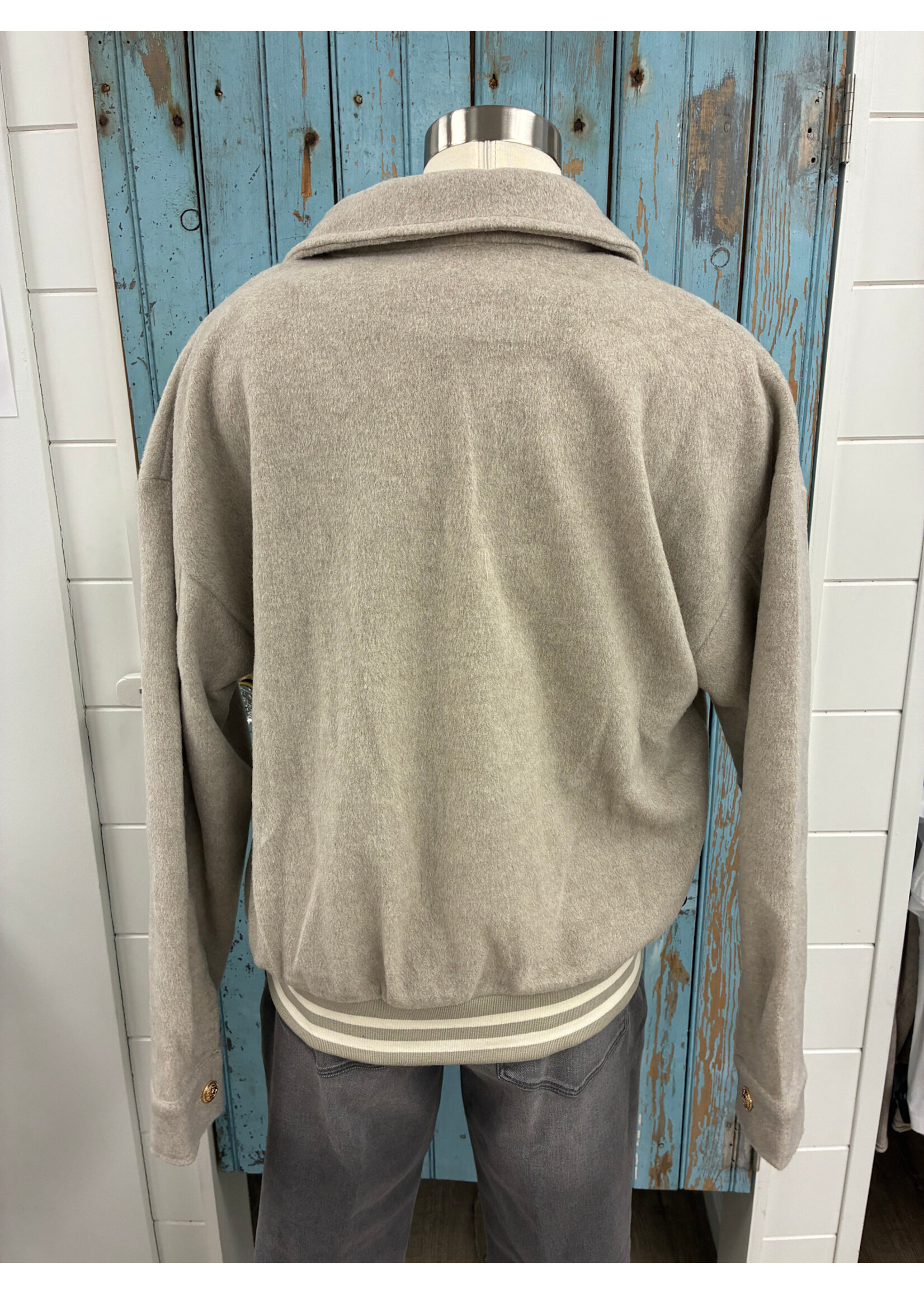 Mystree Myst Wool Blend Blousin Jacket