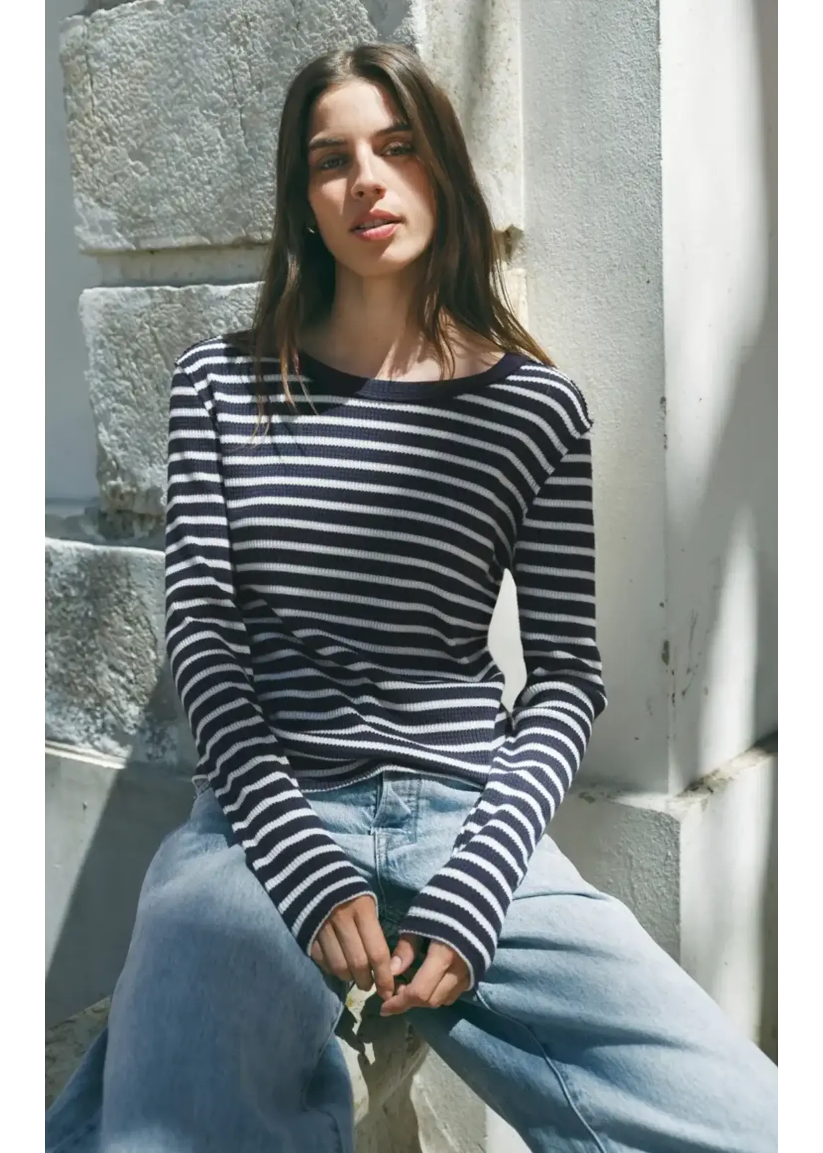 Z Supply ZS Arlet Stripe Thermal Top