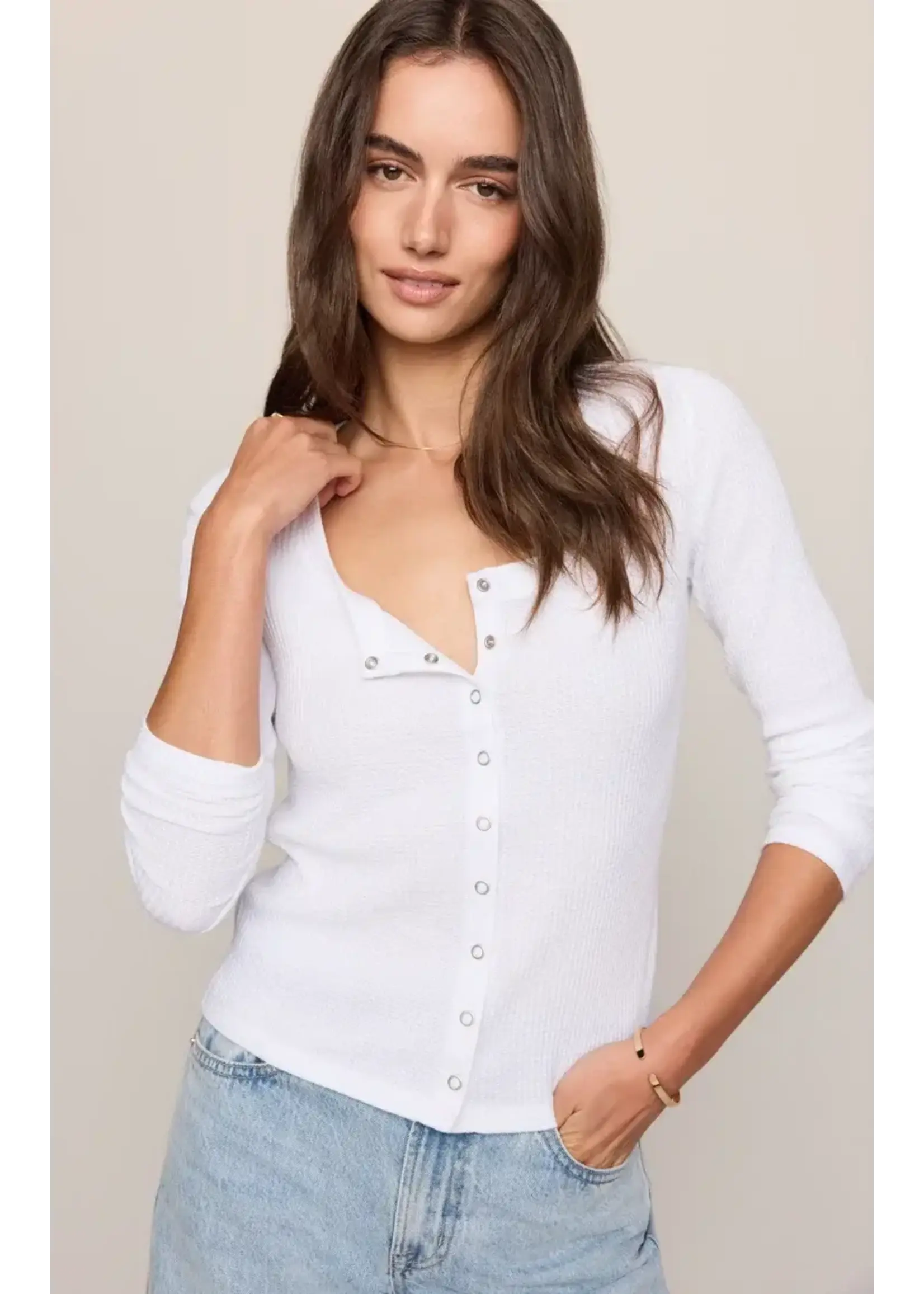 Z Supply ZS Albany Waffle Button Up