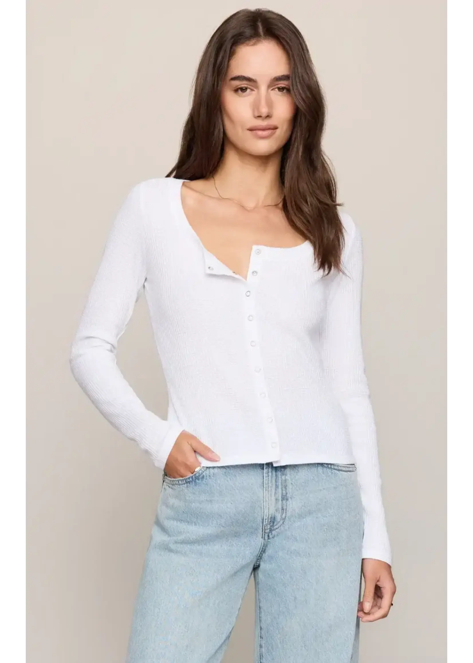 Z Supply ZS Albany Waffle Button Up