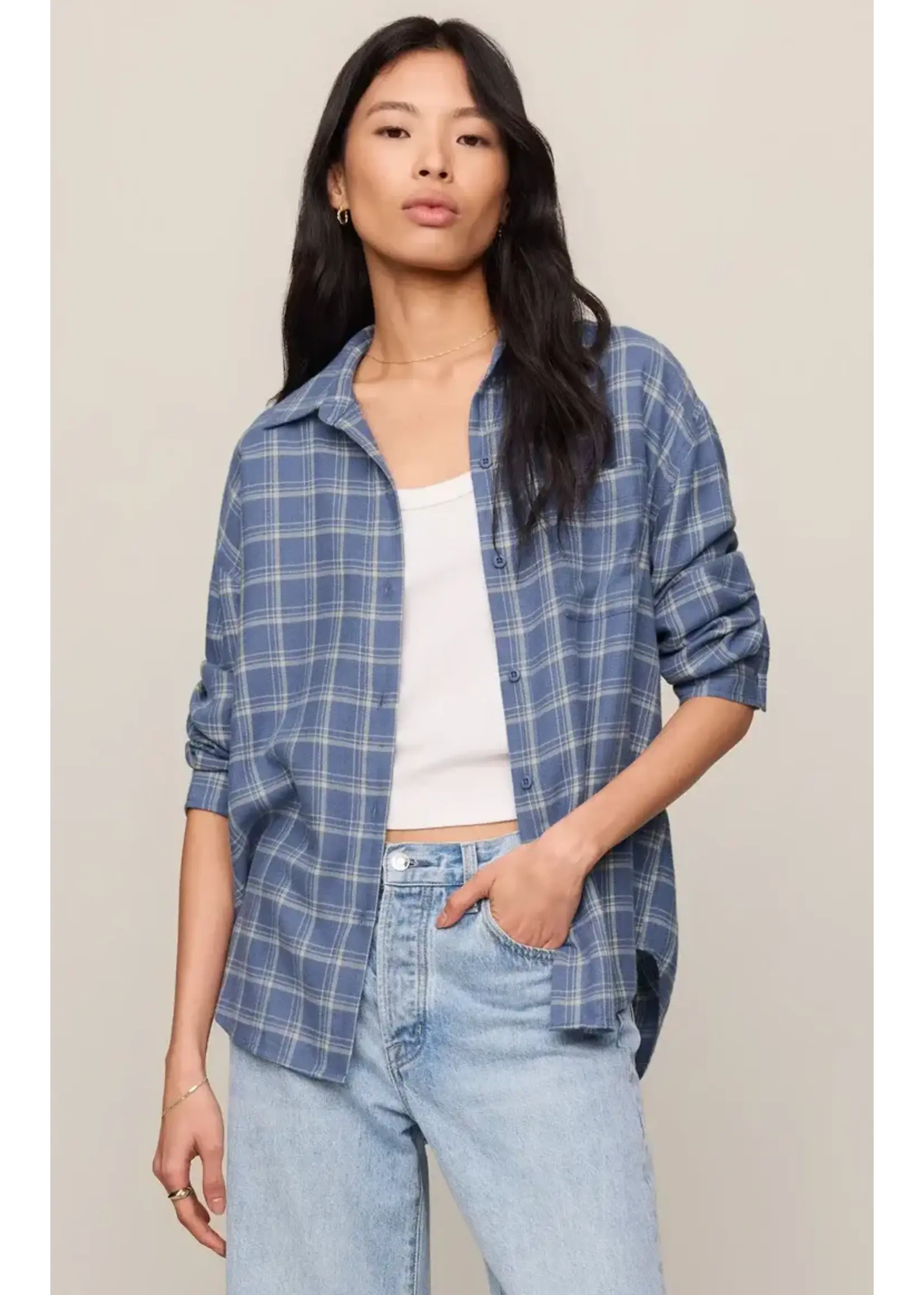 Z Supply ZS River Plaid Button Up