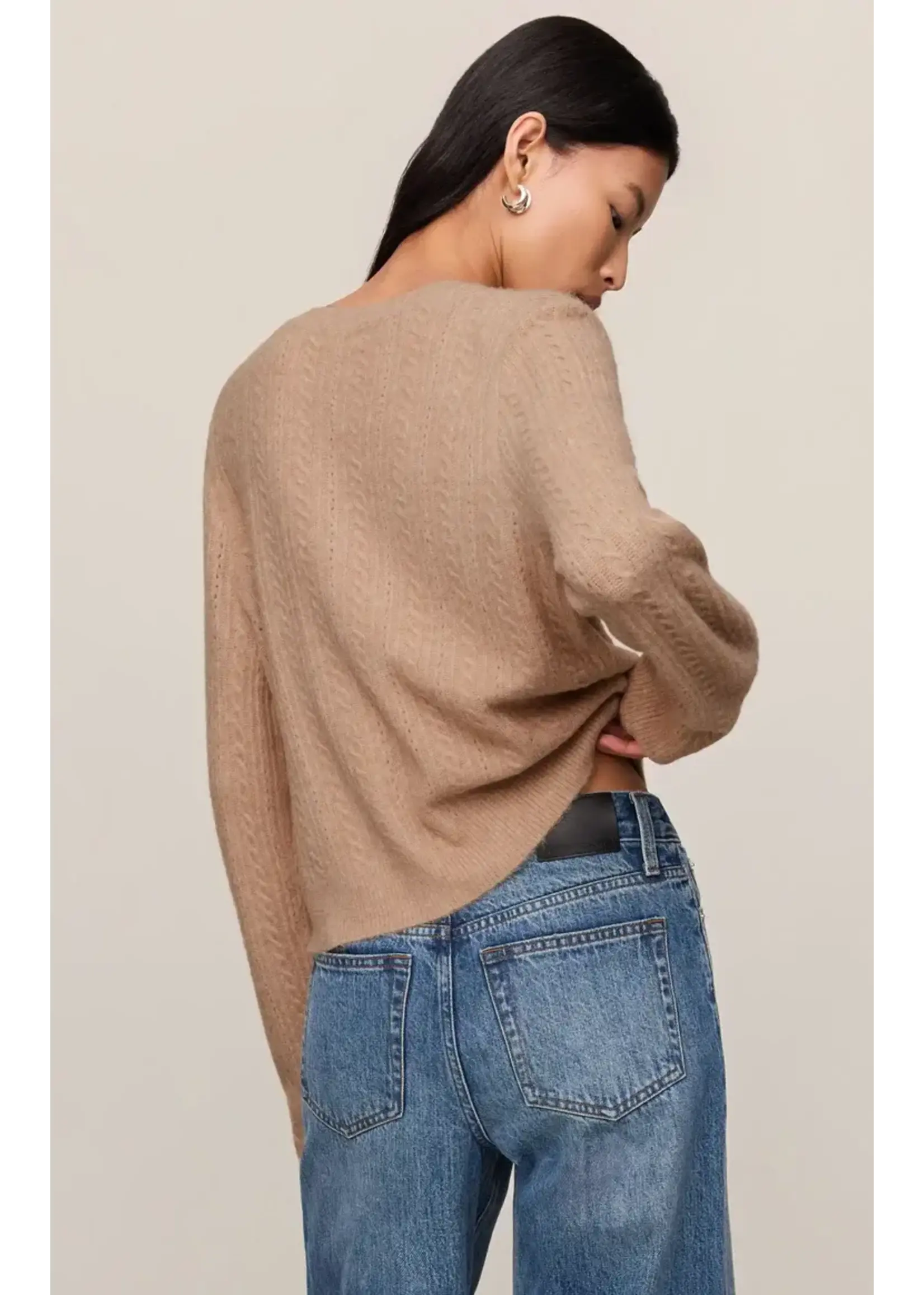 Z Supply ZS Medina Pointelle Cardigan