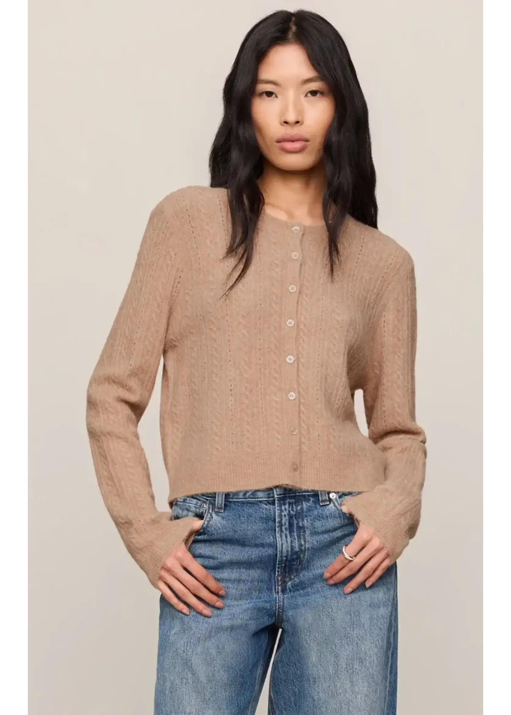 Z Supply ZS Medina Pointelle Cardigan