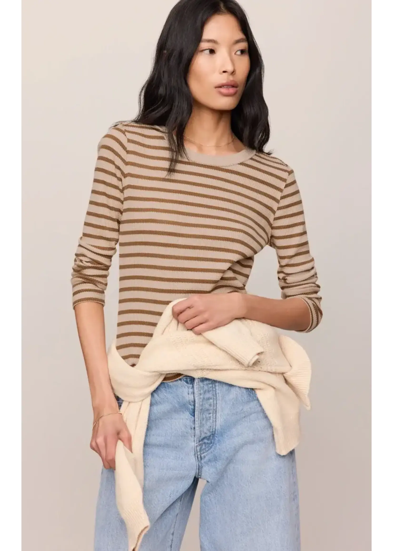 Z Supply ZS Arlet Stripe Thermal Top