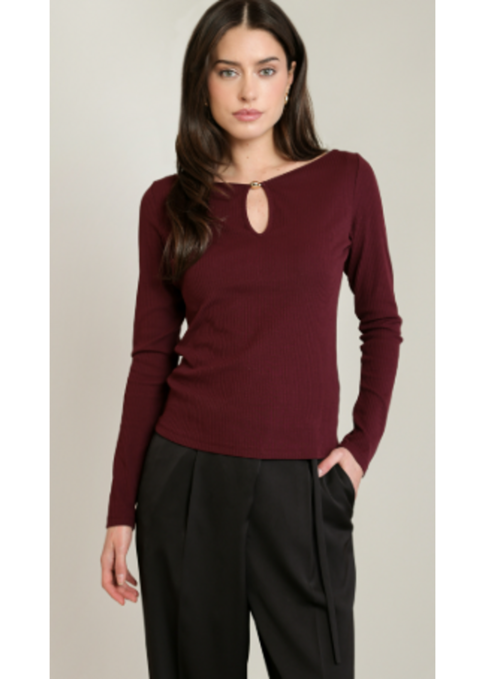 Dex D Keyhole Top