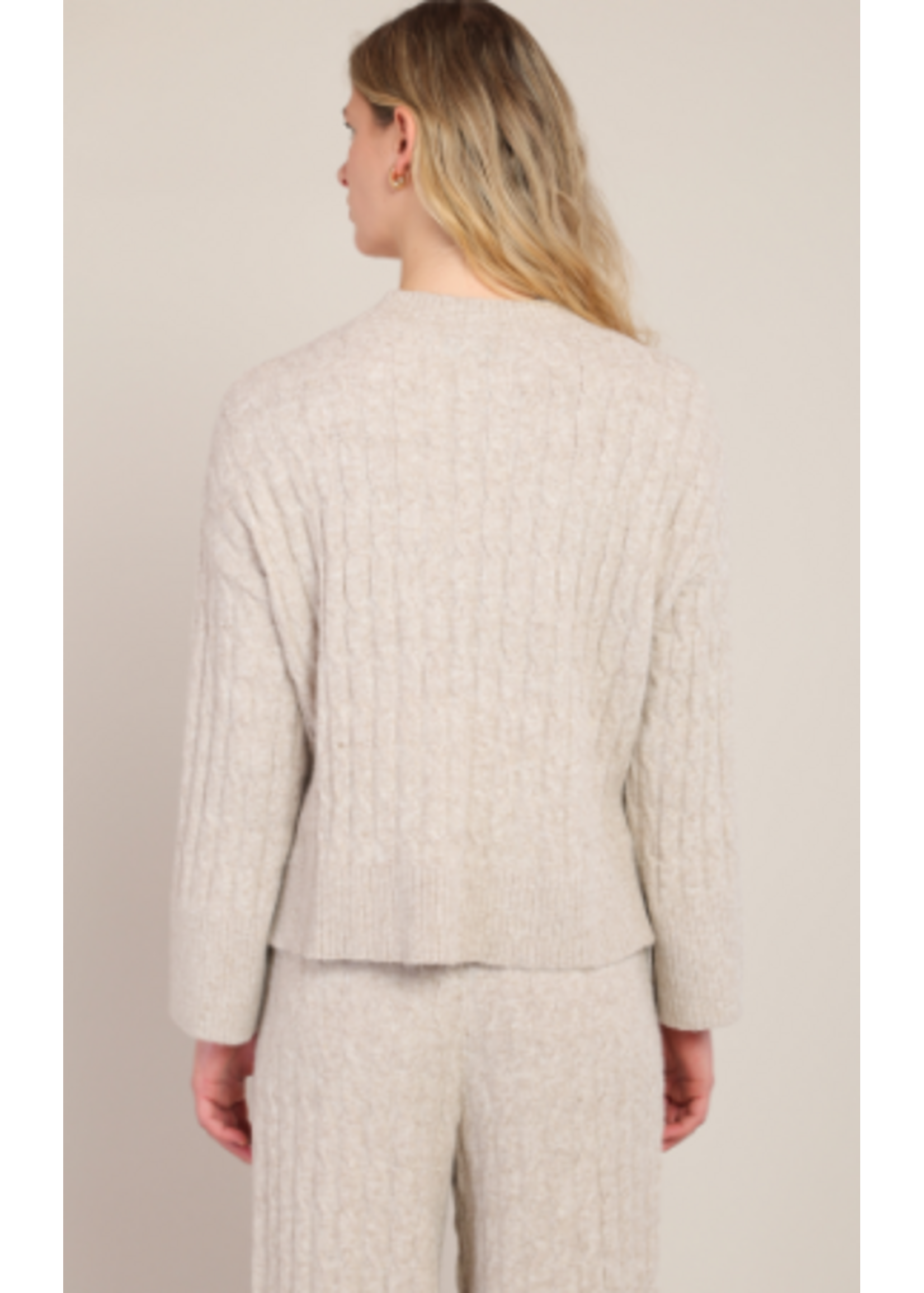 Dex D Cable Knit Sweater