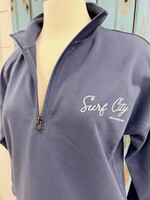 Wink W Surf City Half Zip Sweatshirt