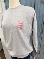 Wink W LBI Pink Collage Sweatshirt