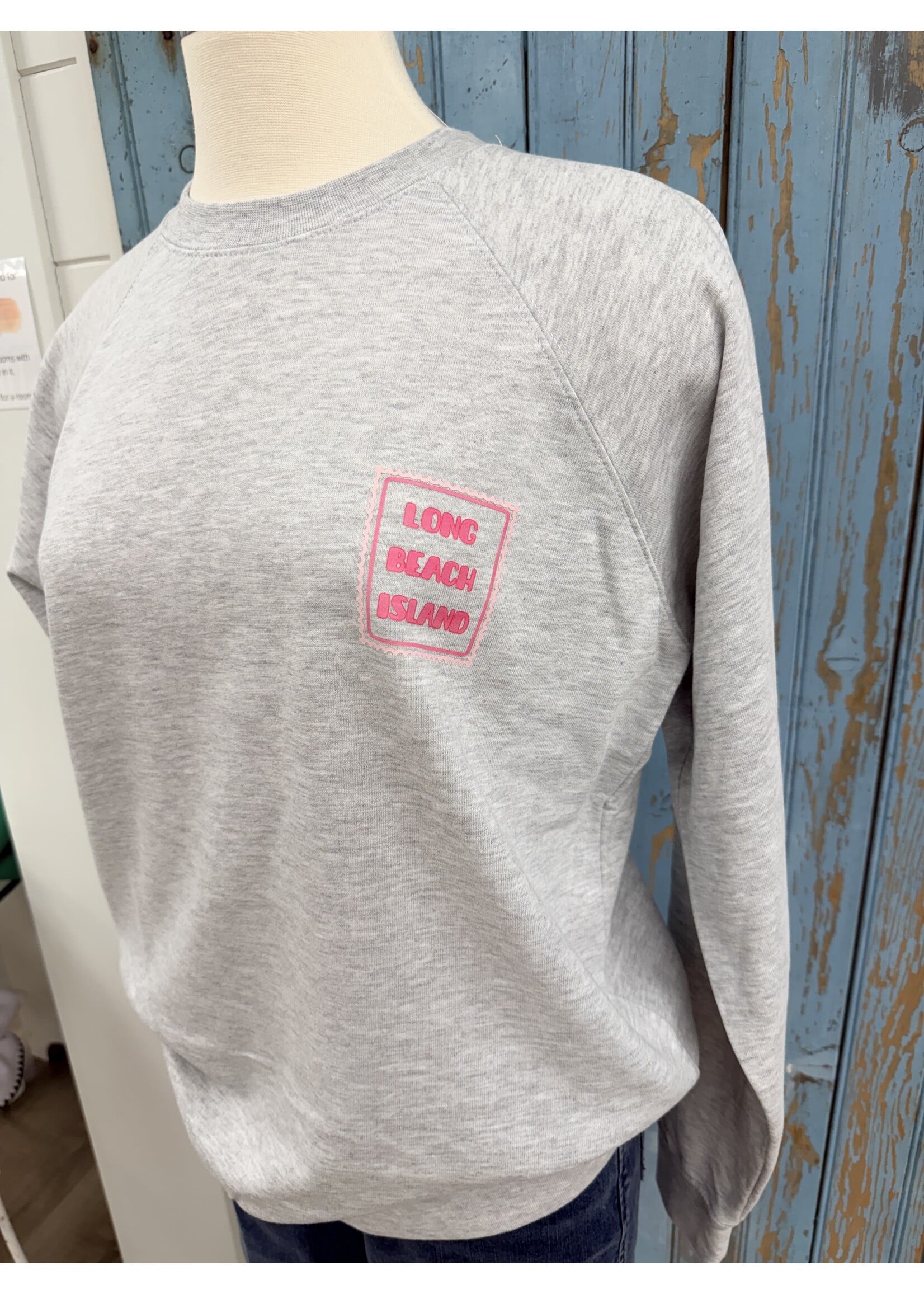 Wink W LBI Pink Collage Sweatshirt