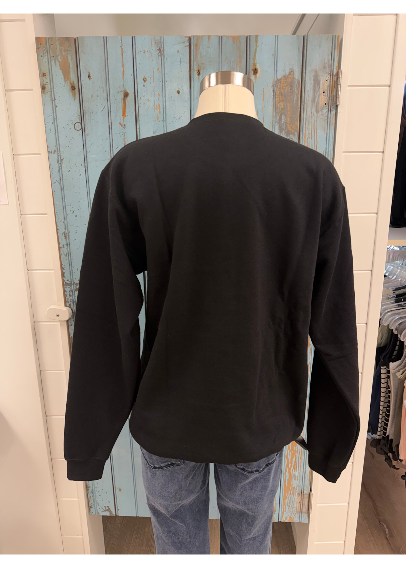 Petitrue PT LBI Cursive Puff Crewneck