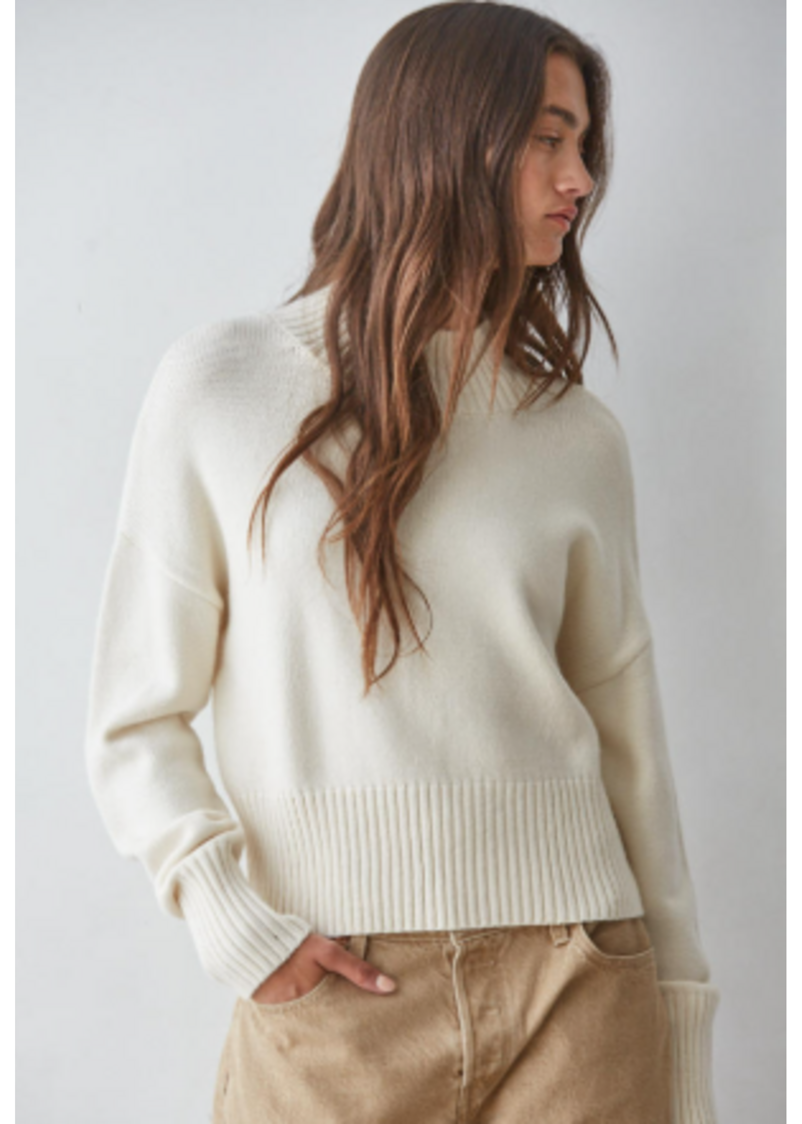 By together BT Uptown Mock Sweater