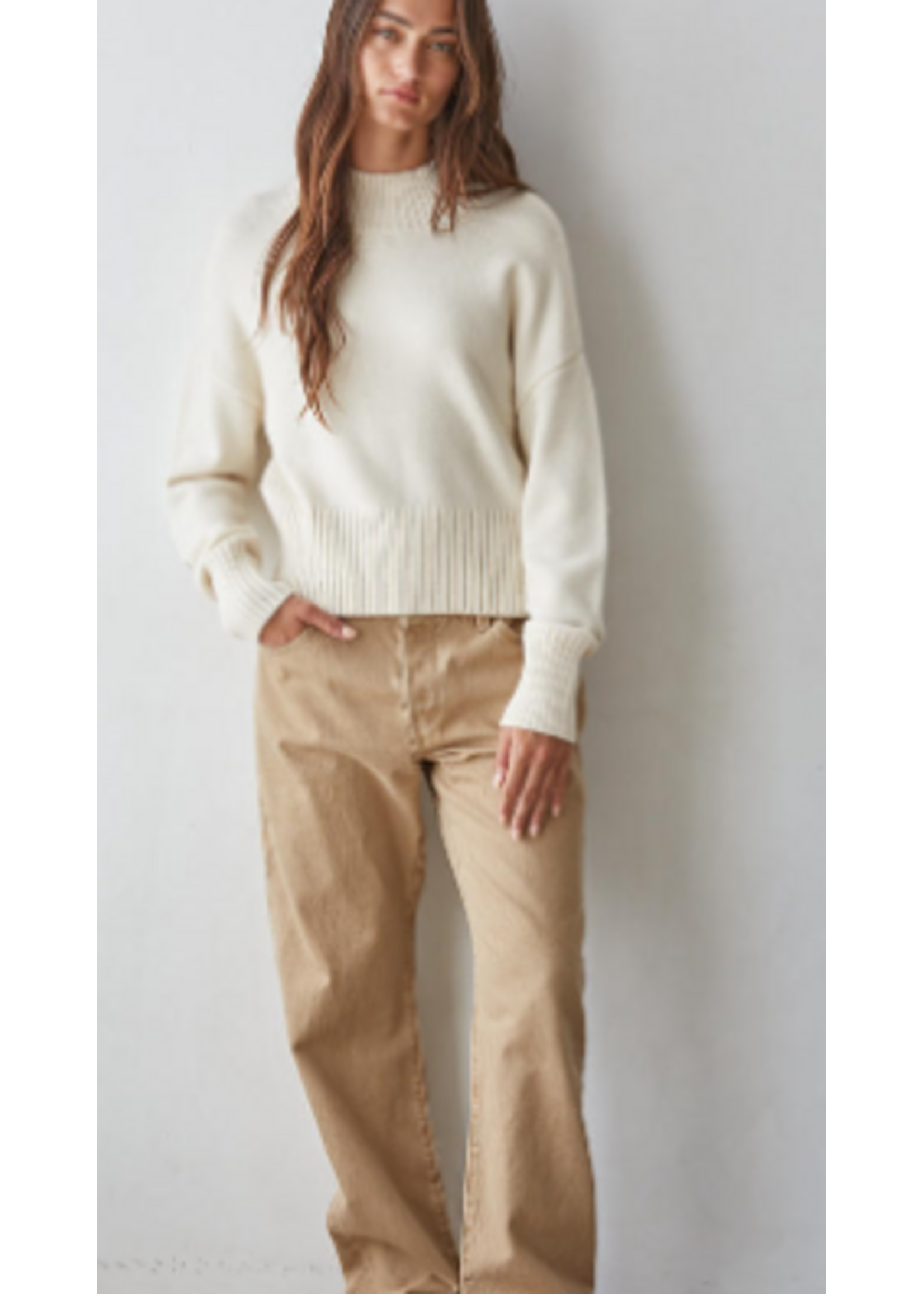 By together BT Uptown Mock Sweater