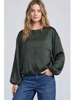 She & Sky Long Slv Bubble Jacket