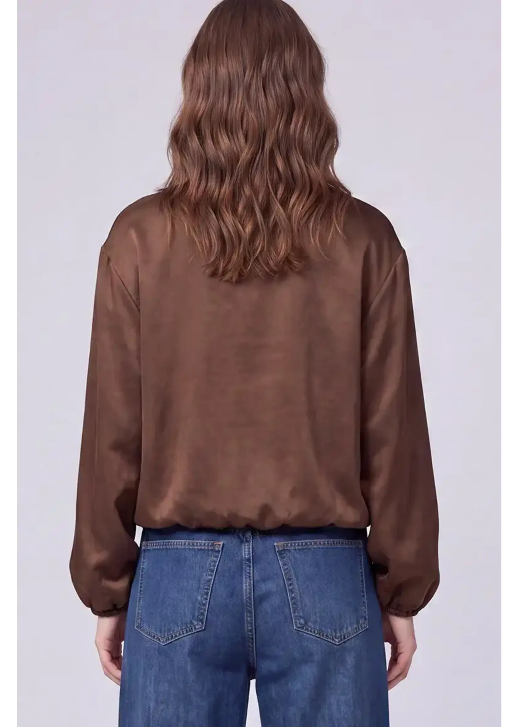 She & Sky S+S Long Slv Bubble Jacket