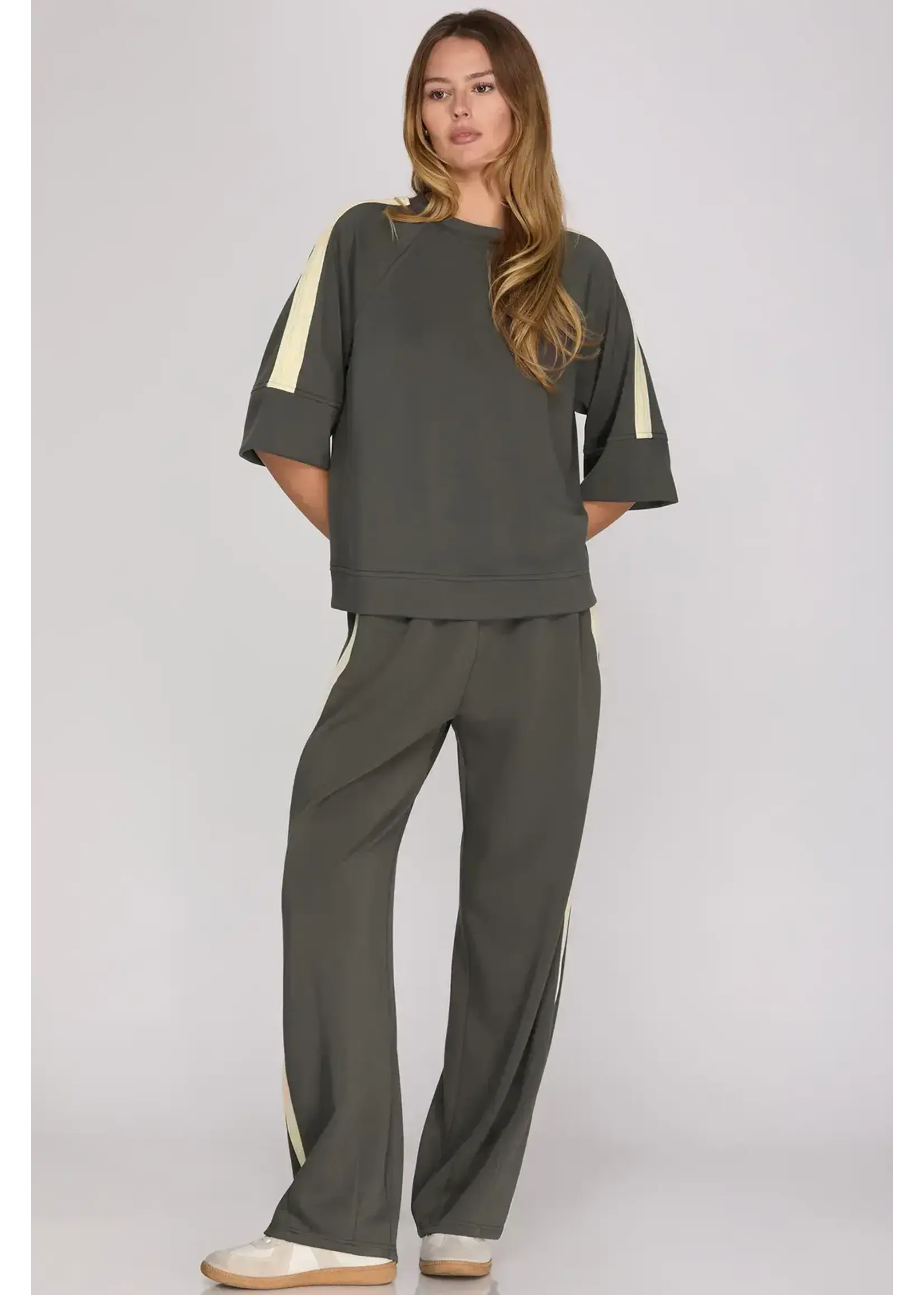 She & Sky S+S Scuba Knit Pant